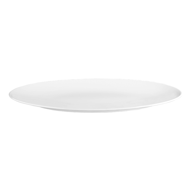 Life Servierplatte oval – cm Weiden weiß 40x26 Seltmann Shop